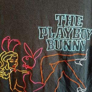 Playboy Bunny Black Graphic T-Shirt